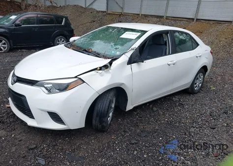 2014 Toyota Corolla L из США, поврежденный, VIN 5YFBURHE3EP122236